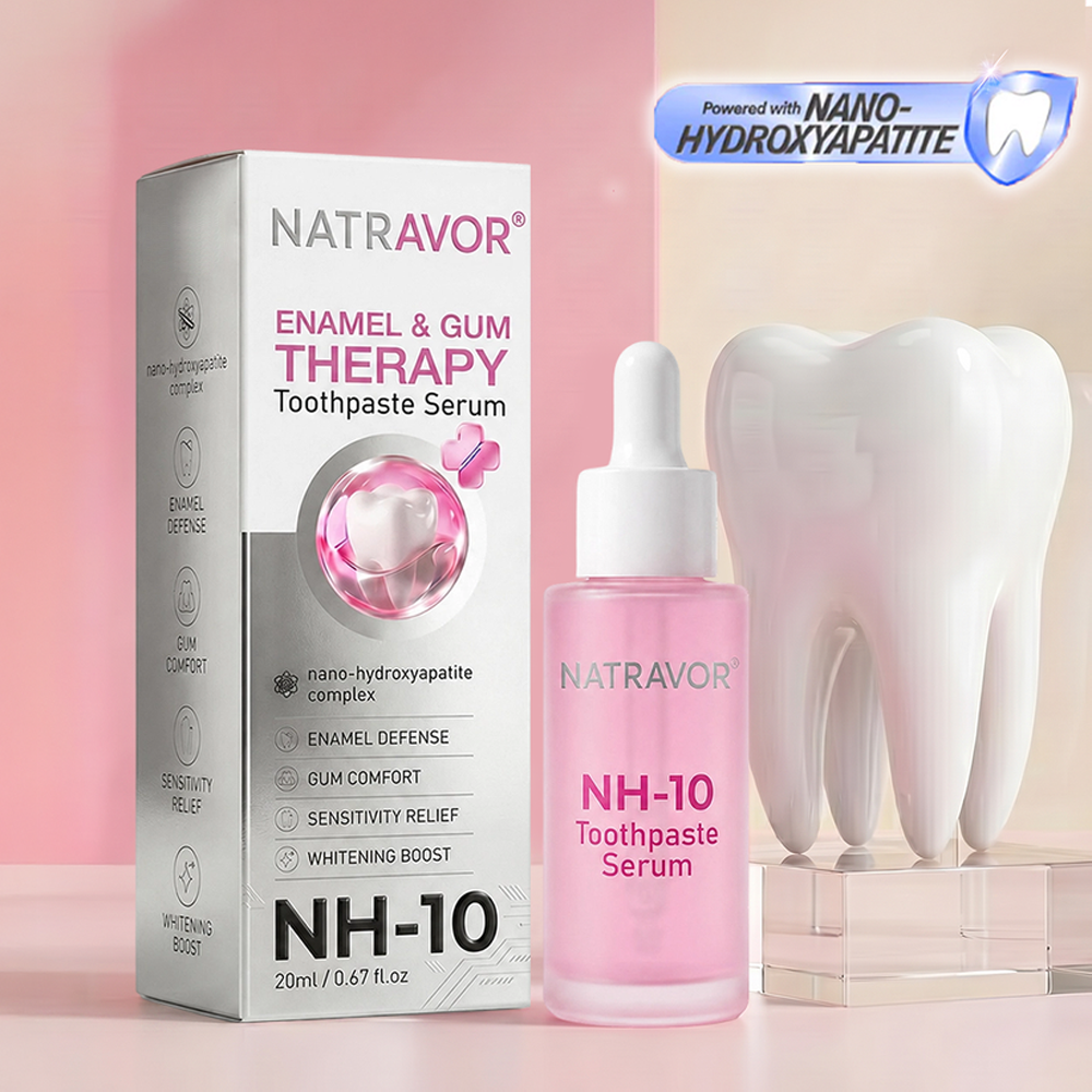 🔥 Buy 1, Get Your Second Item 50% OFF — Today Only!🦷  Natravor® Thismile NH-10 Toothpaste Serum for Enamel & Gum Care – Advanced Therapypy
