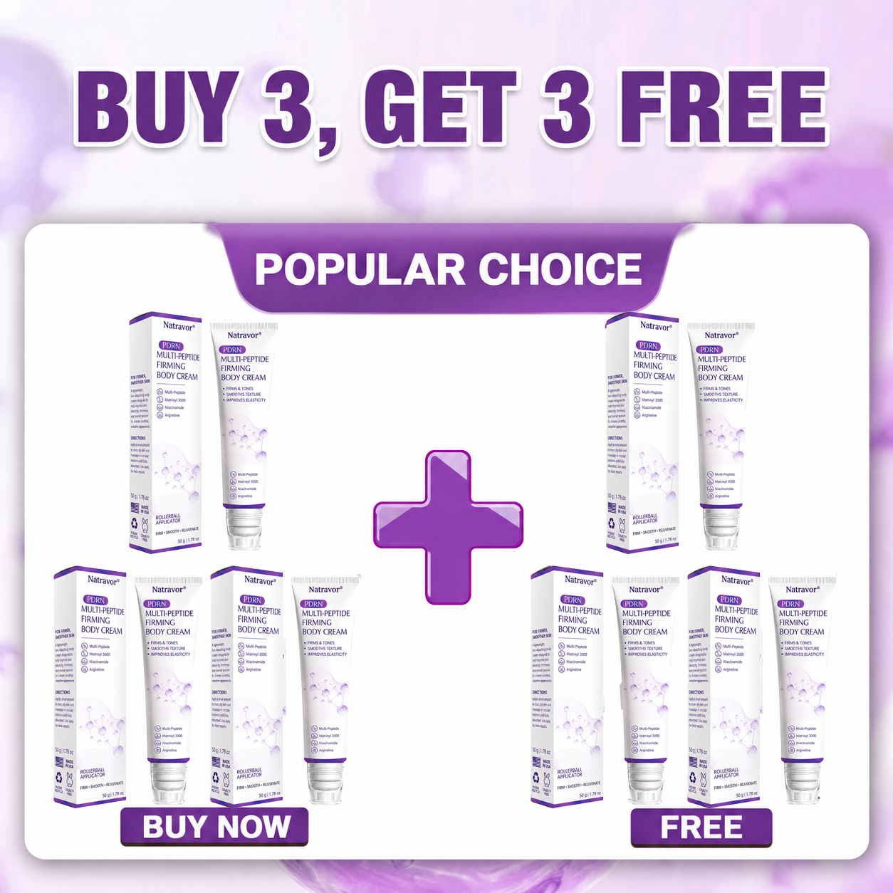 6 boxes — Buy 3 Get 3 Free