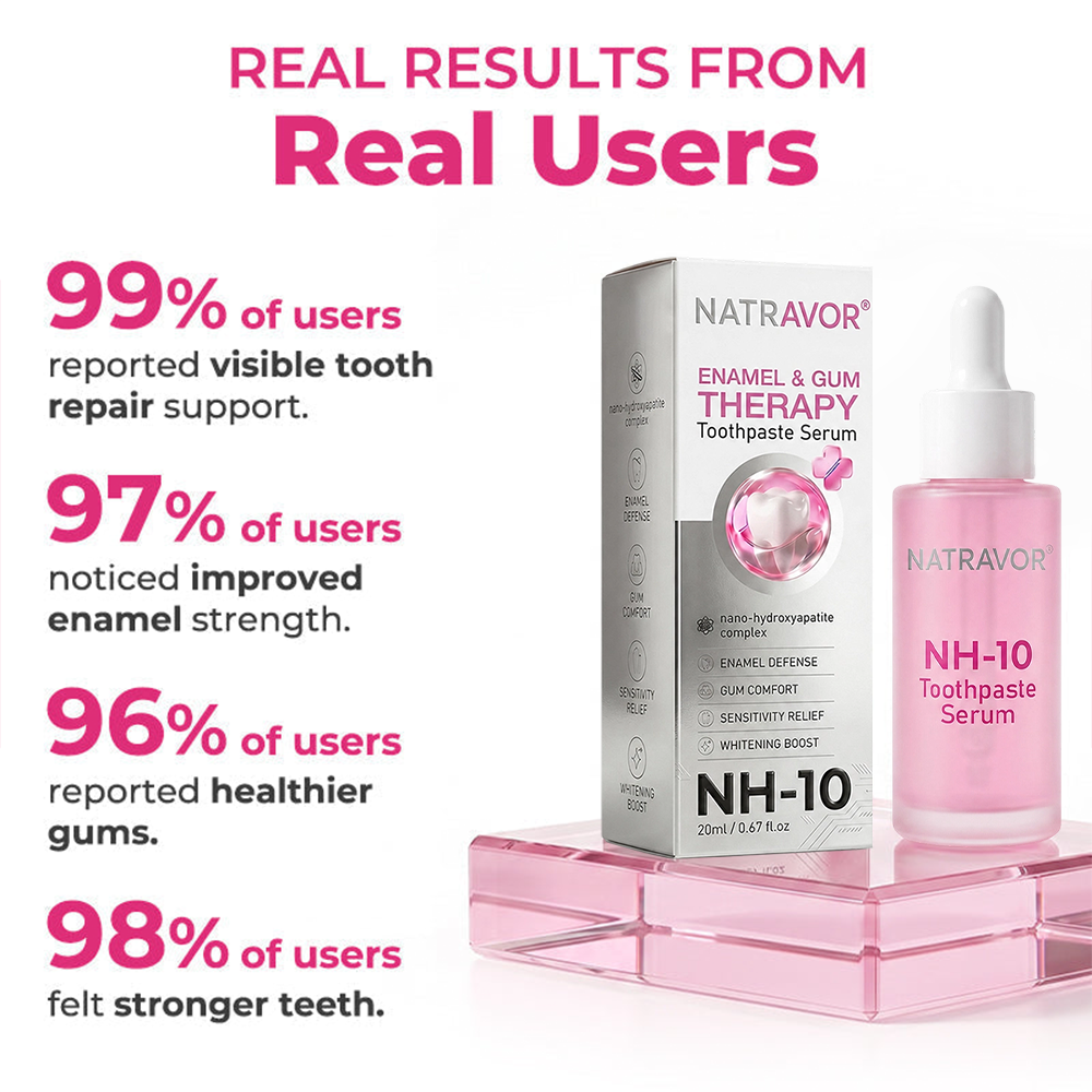 🔥 Buy 1, Get Your Second Item 50% OFF — Today Only!🦷  Natravor® Thismile NH-10 Toothpaste Serum for Enamel & Gum Care – Advanced Therapypy