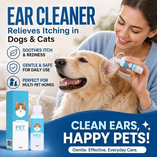 🔥 Buy 1, Get Your Second Item 50% OFF — Today Only!🐶🐱 Ear cleaner, Relieves itching in dogs & cats
