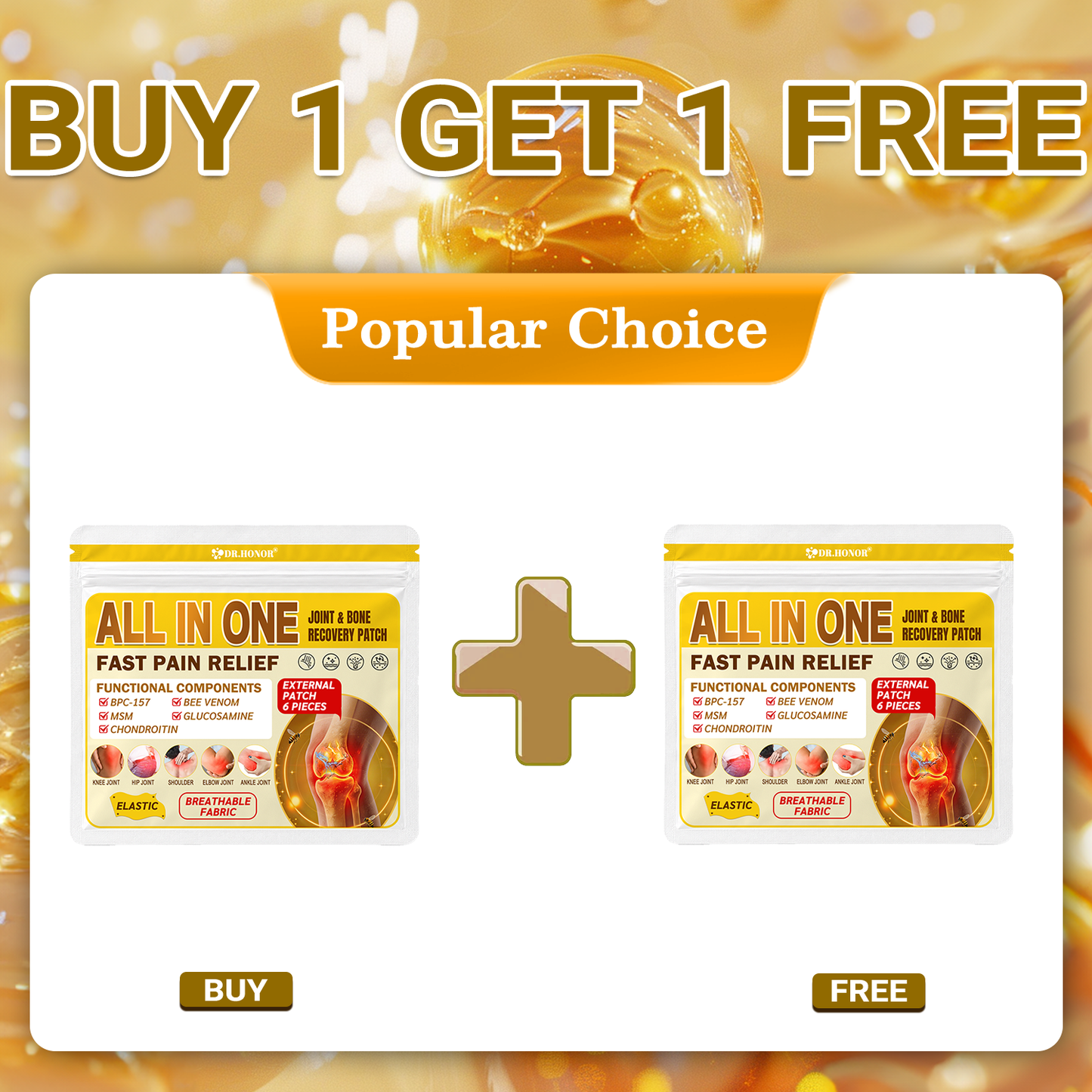 One last chance! Grab this lucky find at 90% OFF!🔥 180-day money back guarantee! Free air shipping! DR.HONOR®
