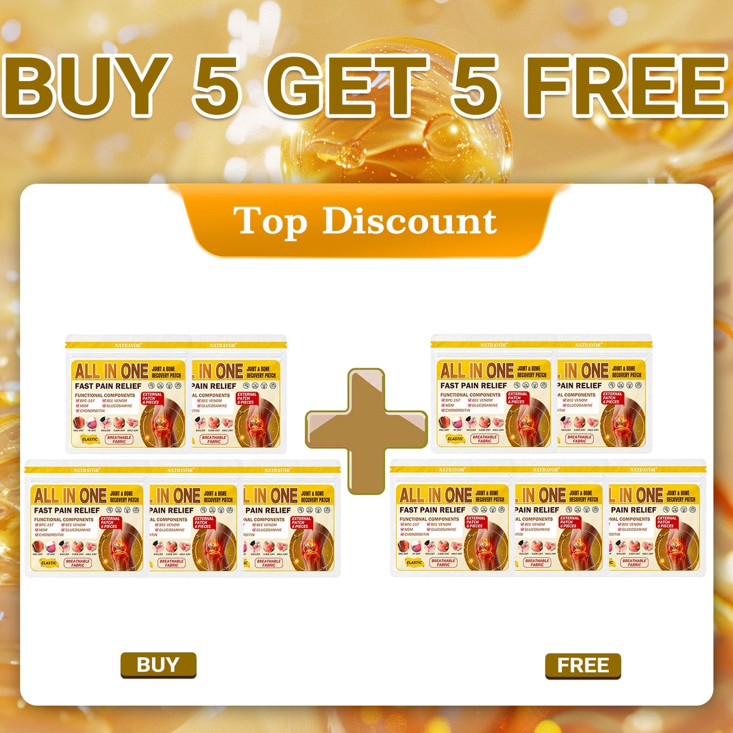 One last chance! Grab this lucky find at 90% OFF!🔥 180-day money back guarantee! Free air shipping! Natravor®