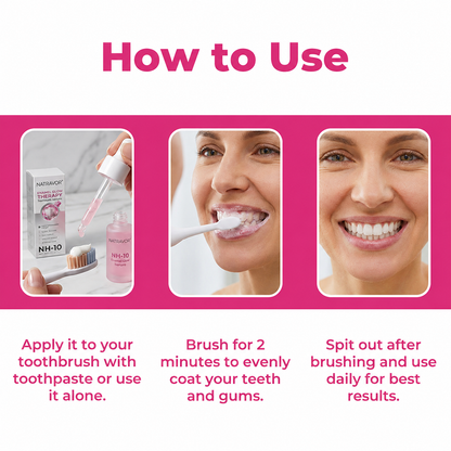 🔥 Buy 1, Get Your Second Item 50% OFF — Today Only!🦷  Natravor® Thismile NH-10 Toothpaste Serum for Enamel & Gum Care – Advanced Therapypy